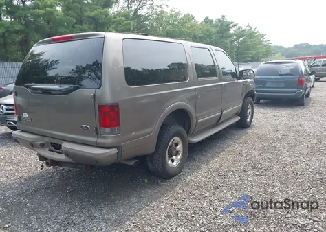 2003 Ford Excursion Limited z USA, uszkodzony, nr VIN 1FMNU43S53EA80574